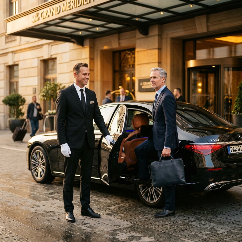 Motorista profissional da Servos Executive